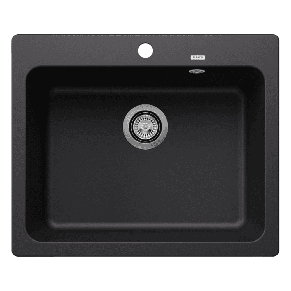 BLANCO 525941 NAYA 6 台上或台下式石盆 (Black)