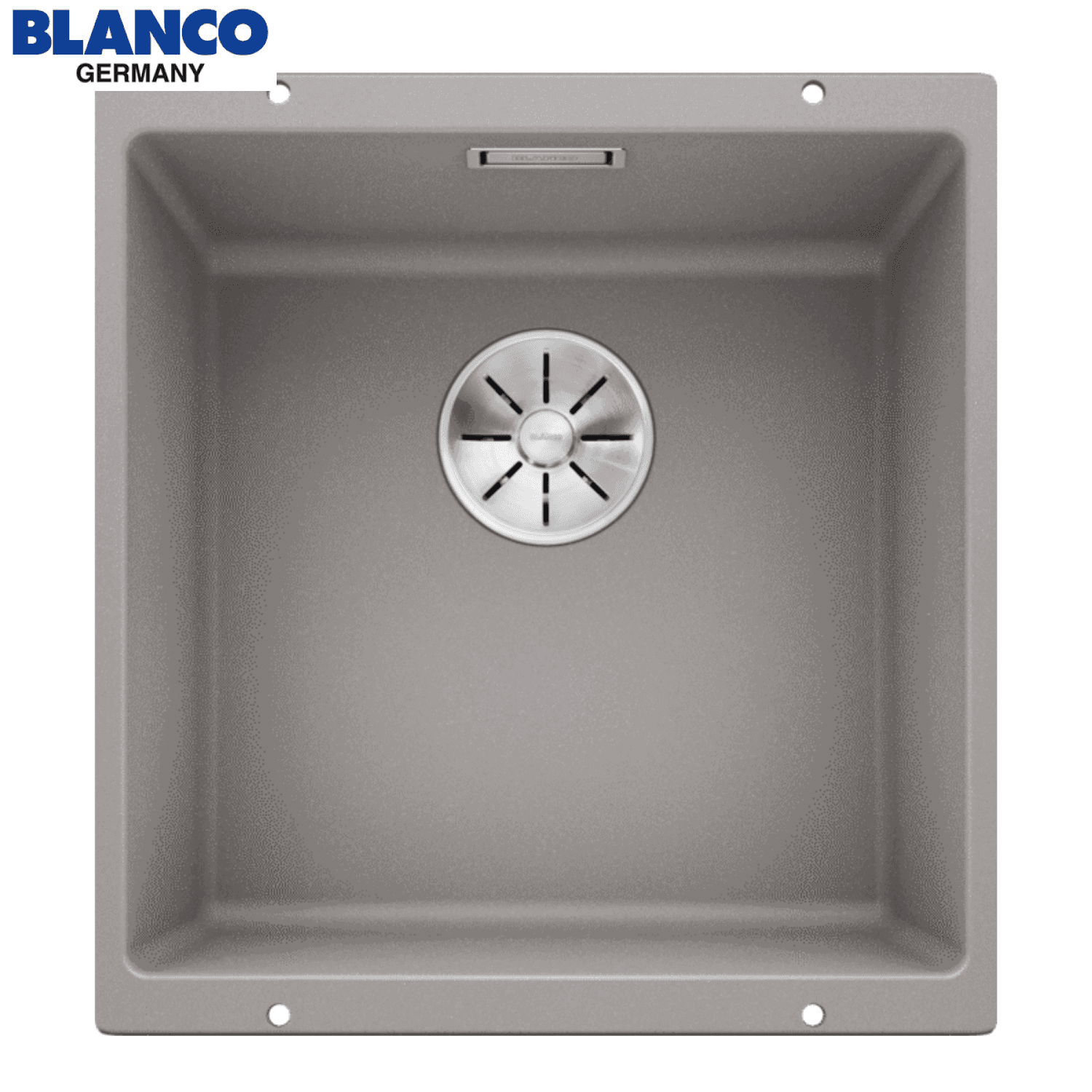 Blanco SUBLINE 400-U 523424 50厘米 單盆昇盤 (Alu Metallic)