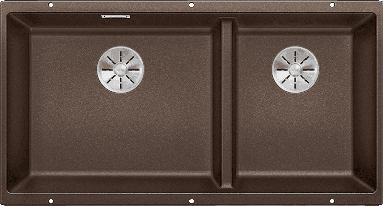 Blanco SUBLINE480/320-U 523593 90厘米 雙盆昇盤 (Coffee)