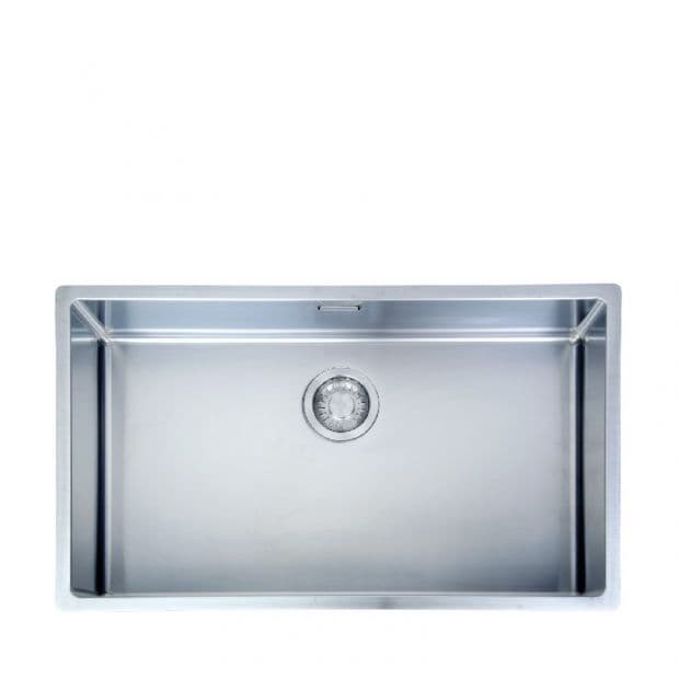 FRANKE BXX 210-72 (127.0554.254) Box 不銹鋼 檯面/檯底 單星盆 760x450x200mm 銀色