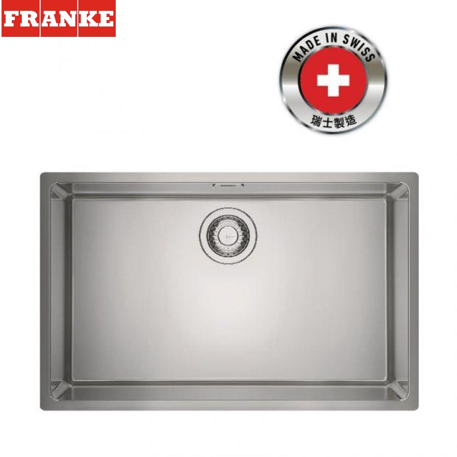 FRANKE MRX 110-70 (122.0531.911) Maris 不銹鋼 檯底 單星盆