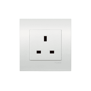 Schneider 施耐德 – 13A單位連保護門插座 KB426 WE